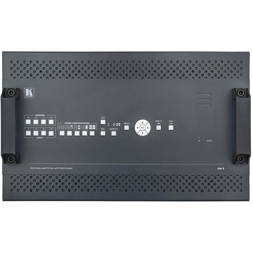 Kramer 3x3 Video Wall Driver: Soporta hasta 10 Pantallas, Funciones de Multiviewer Flexibles, Resolu