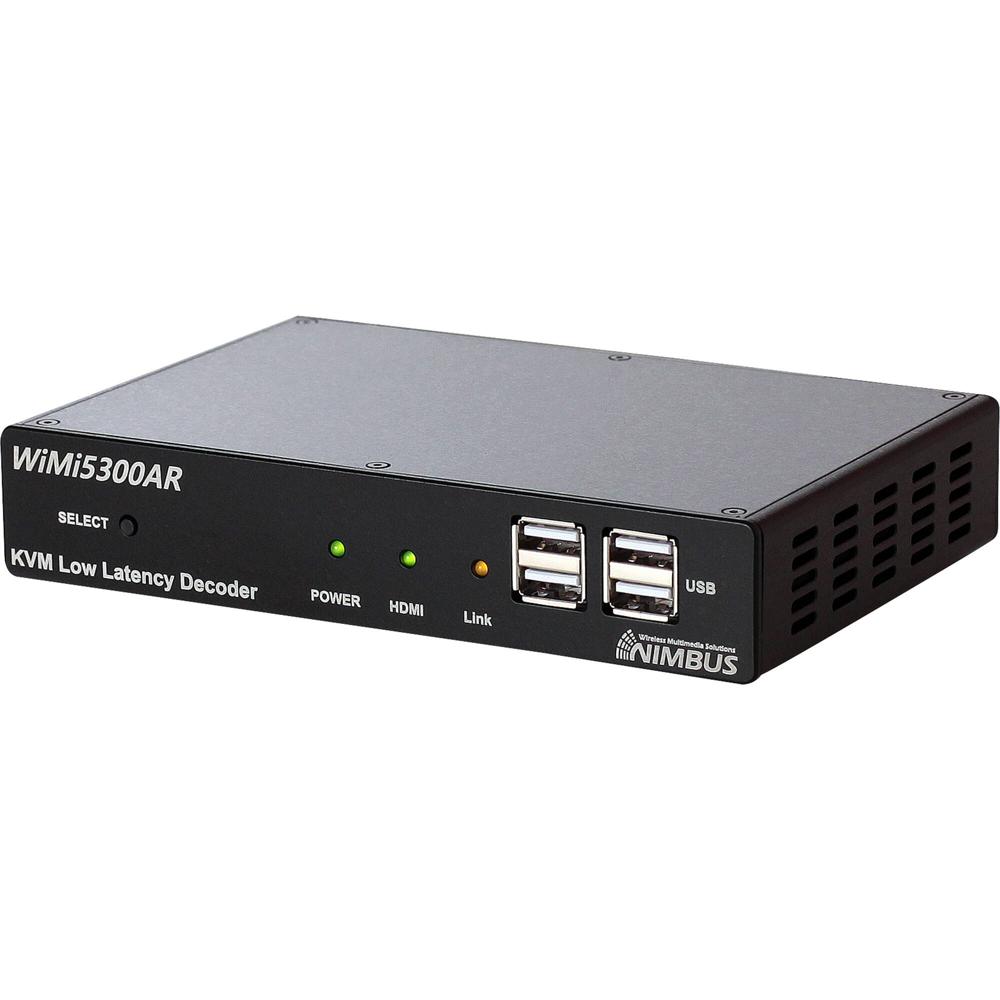 Nimbus WiMi5300AR: Decodificador HDMI H.264 para Streaming y Extensor KVM con Baja Latencia