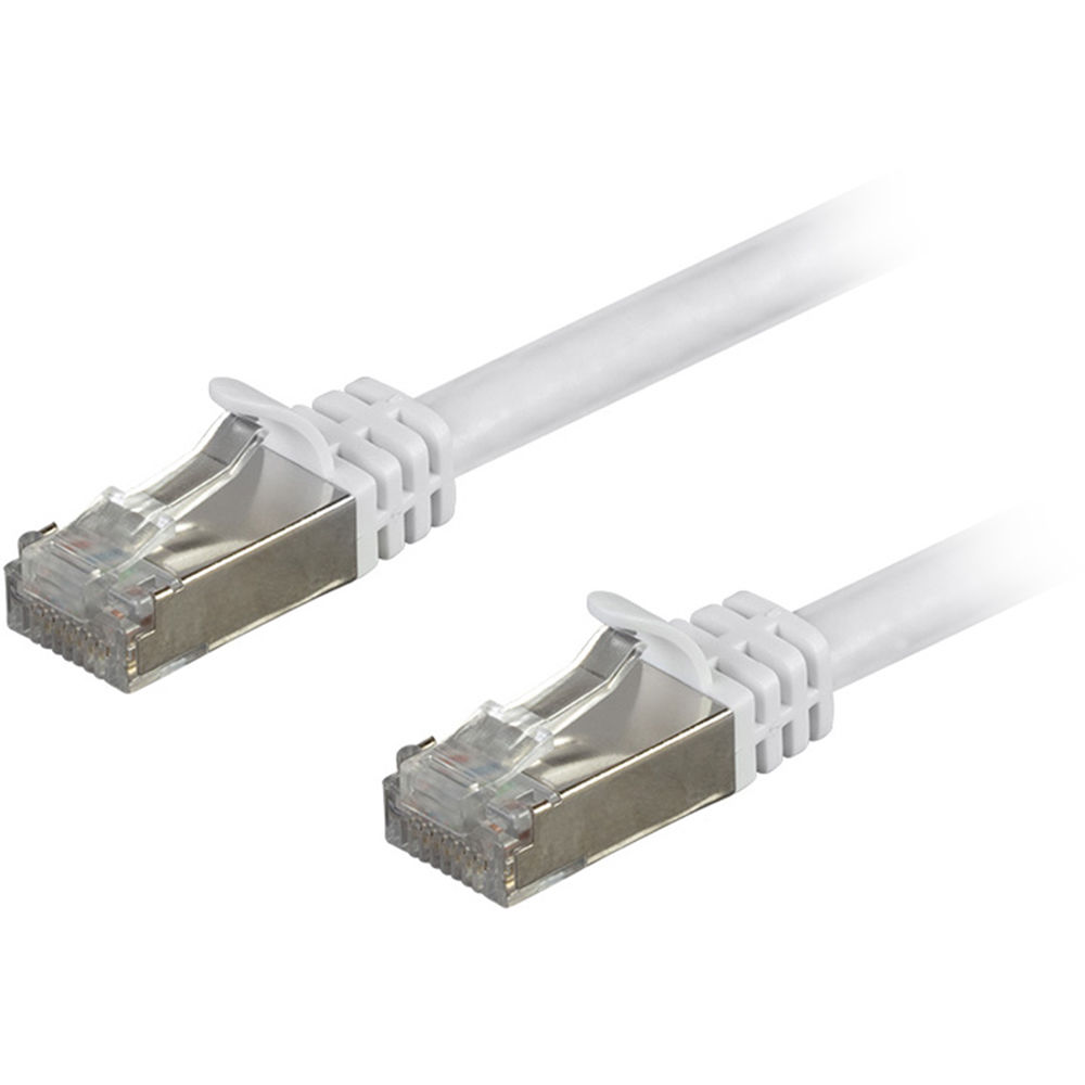 Monoprice Entegrade Cat 7 S/FTP Double-Shielded Ethernet Patch Cable (10', White)