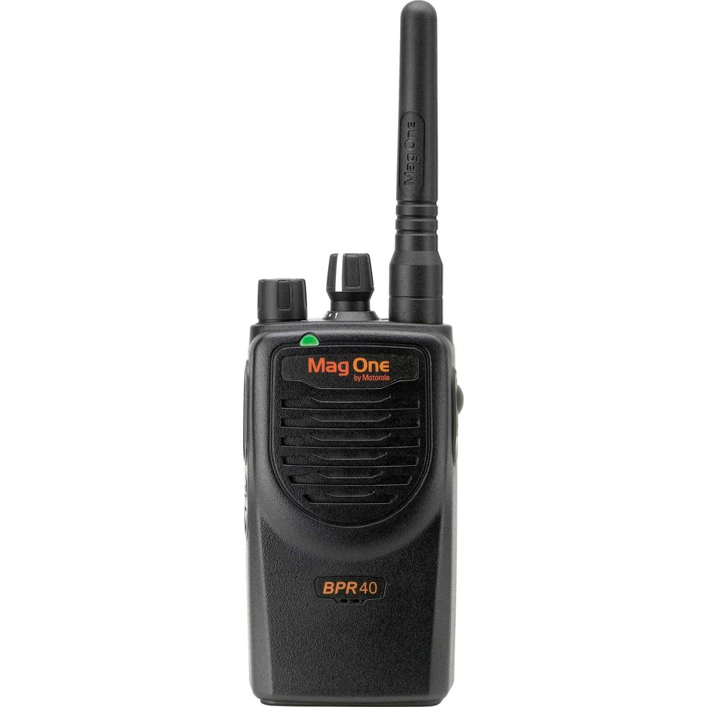 Motorola BPR40 Mag One Serie: Radio Bidireccional VHF 5W, 8 Canales, Ligera y Resistente al Agua, co