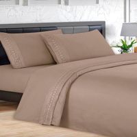 Set de Sabanas 2 pz Casatex 100% algodón de 4 Piezas M - 1