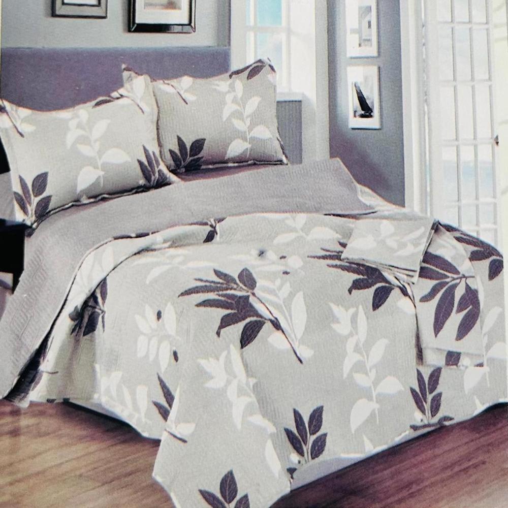 Set de Cubrecama Queen Mingjia 100% Algodón de 5 piezas PL - 1