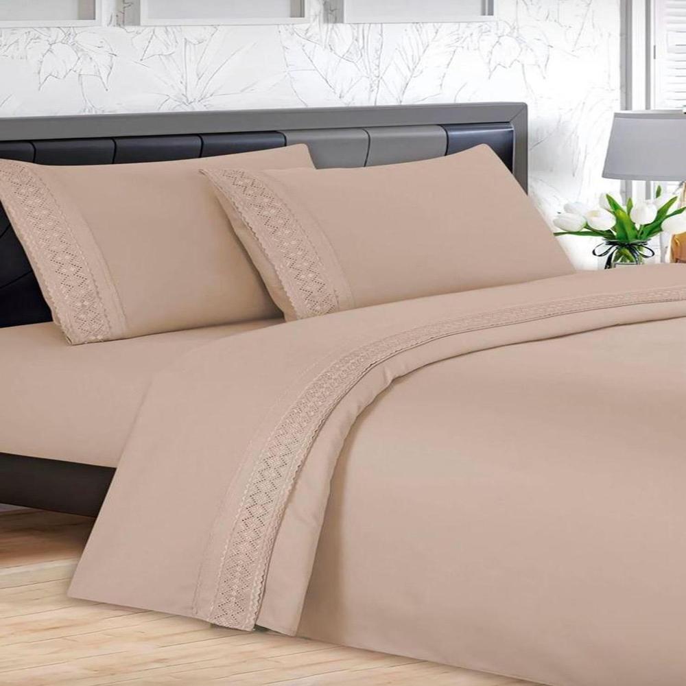 Set de Sabanas 2 pz Casatex 100% algodón de 4 Piezas B - 1