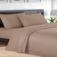 Set de Sabanas Queen Casatex 100% algodón de 4 Piezas M - 1