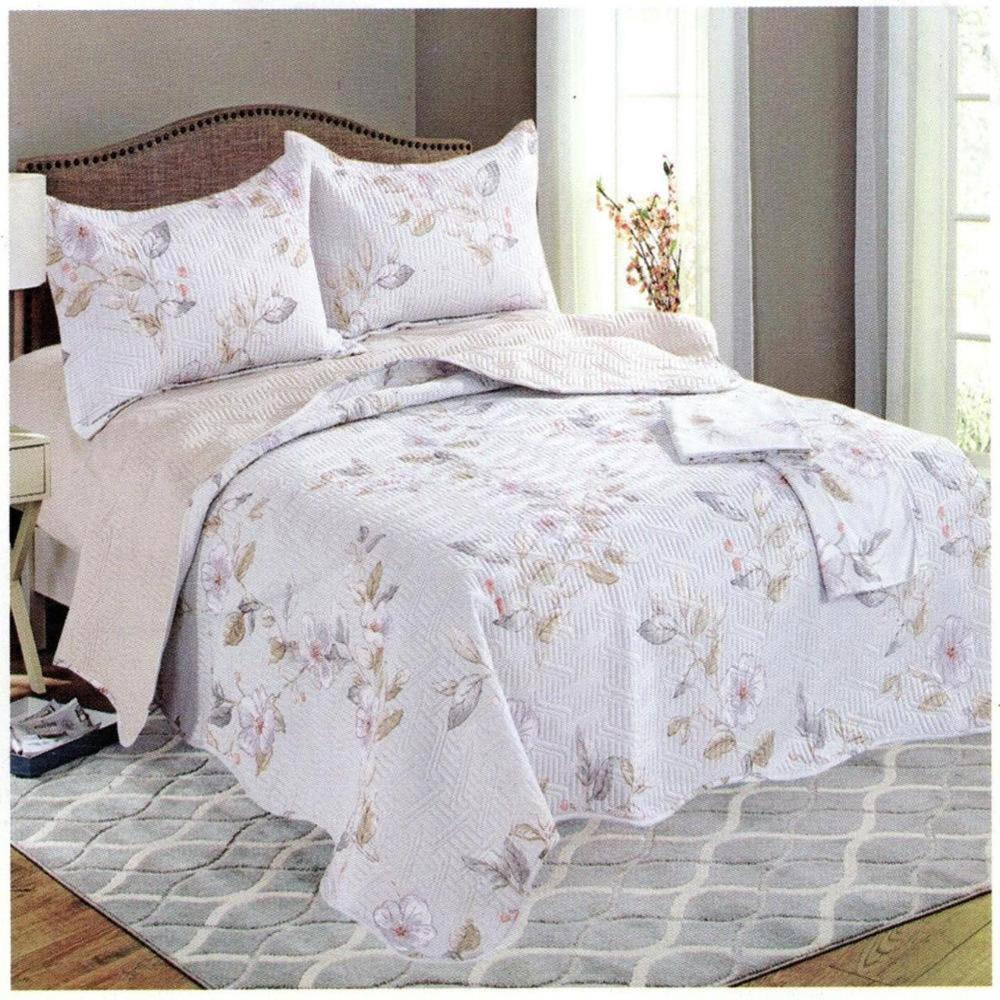 Set de Cubrecama Queen Mingjia 100% Algodón de 5 piezas G - 1