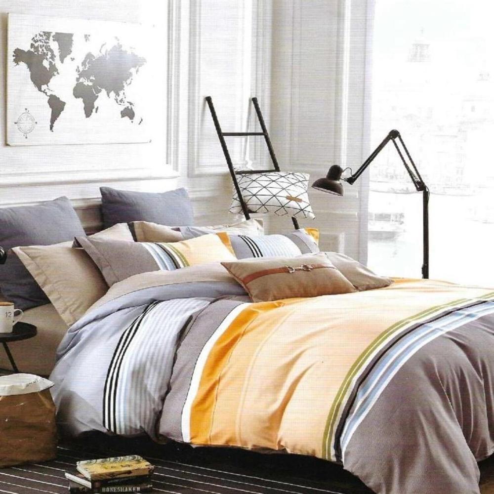 Set de Edredon 1.5 pz Tela c/ Carnero Venezia 100% Algodón de 5 Piezas MC - 1