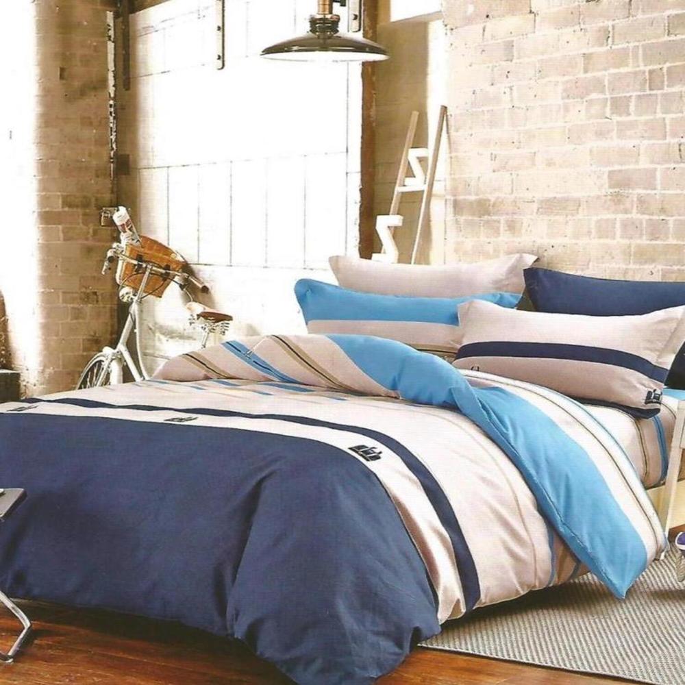 Set de Edredon 1.5 pz Tela c/ Carnero Venezia 100% Algodón de 5 Piezas MC - 1