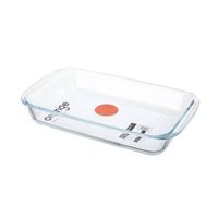 Fuente para Hornear Rectangular Vidrio Orange 1.6L
