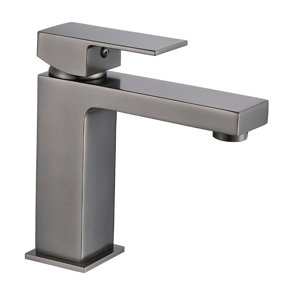 Mezcladora Monocomando de Lavatorio Baja Versalles Grafito Orange