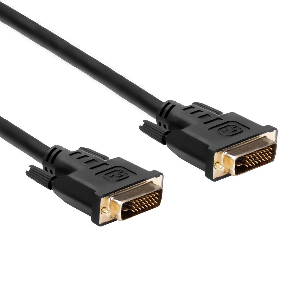 Cable DVI-D Dual Link Pearstone de 10' - Conectores Niquelados, 30 AWG, Soporta Resolución 2560 x 16