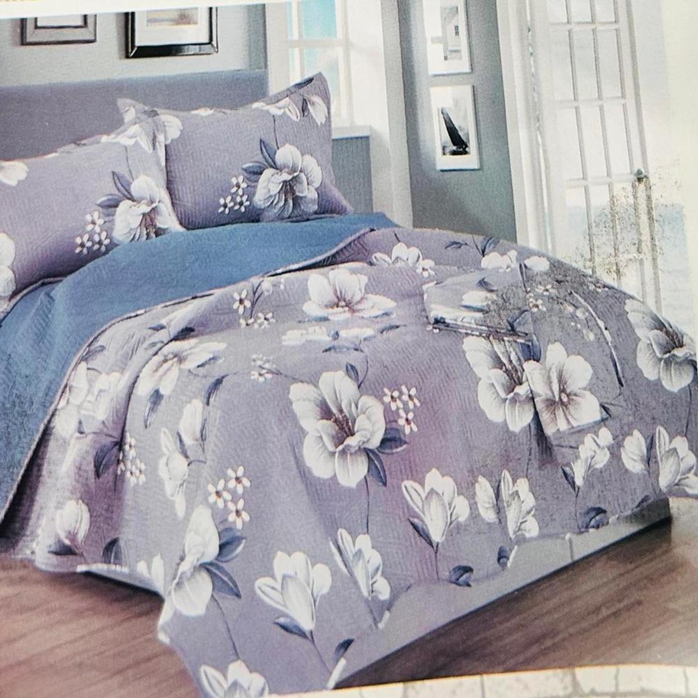 Set de Cubrecama 1.5pz Mingjia 100% Algodón de 4 piezas L - 1