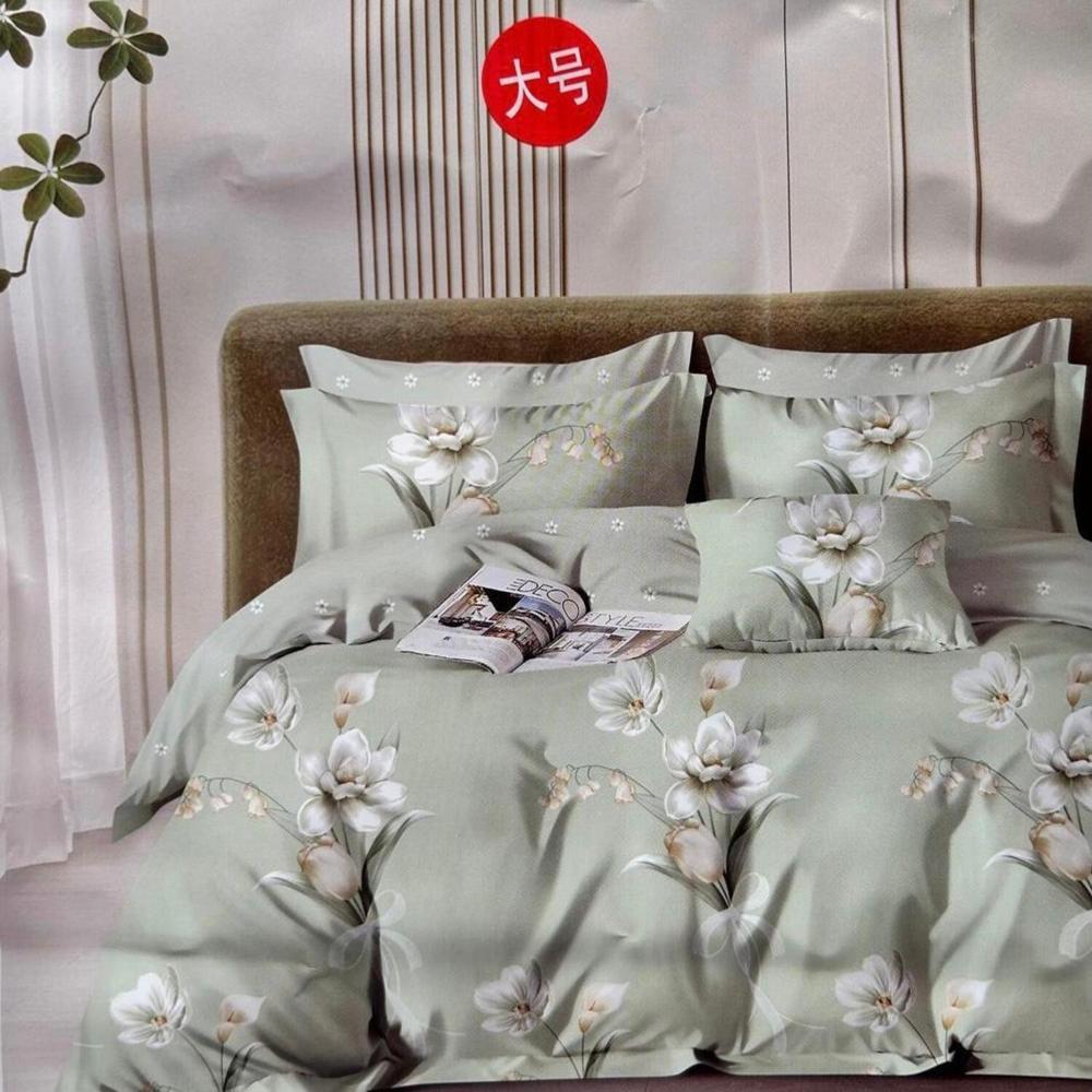 Set de Edredon Queen Mingjia 100% Algodón de 5 Piezas G - 1