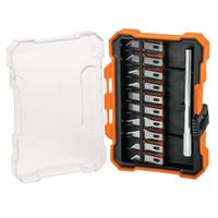 Juego de Cuchillas con 11 Piezas en Estuche Truper 17512