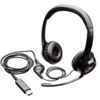 AUDIFONO CMICROF LOGITECH H390 USB NOISE CANCELLING BLACK