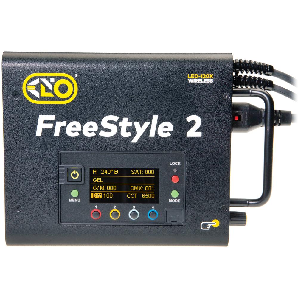 Controlador DMX Kino Flo FreeStyle 120 LED (Universal 120U) - Control por Cable e Inalámbrico, Dimma