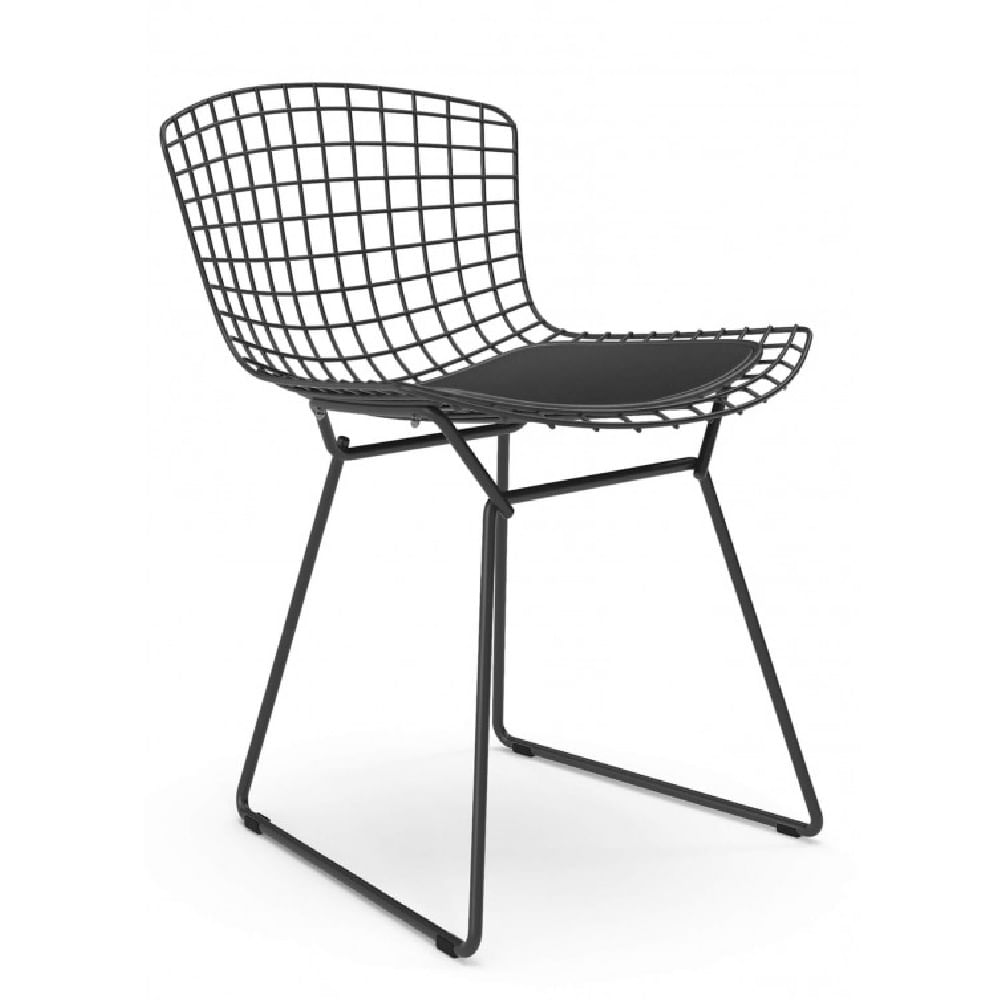 Silla Diseño Bertoia Negro möbelArt
