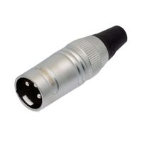 Plug Canon XLR 3 Pines CA526 SOUNDKING