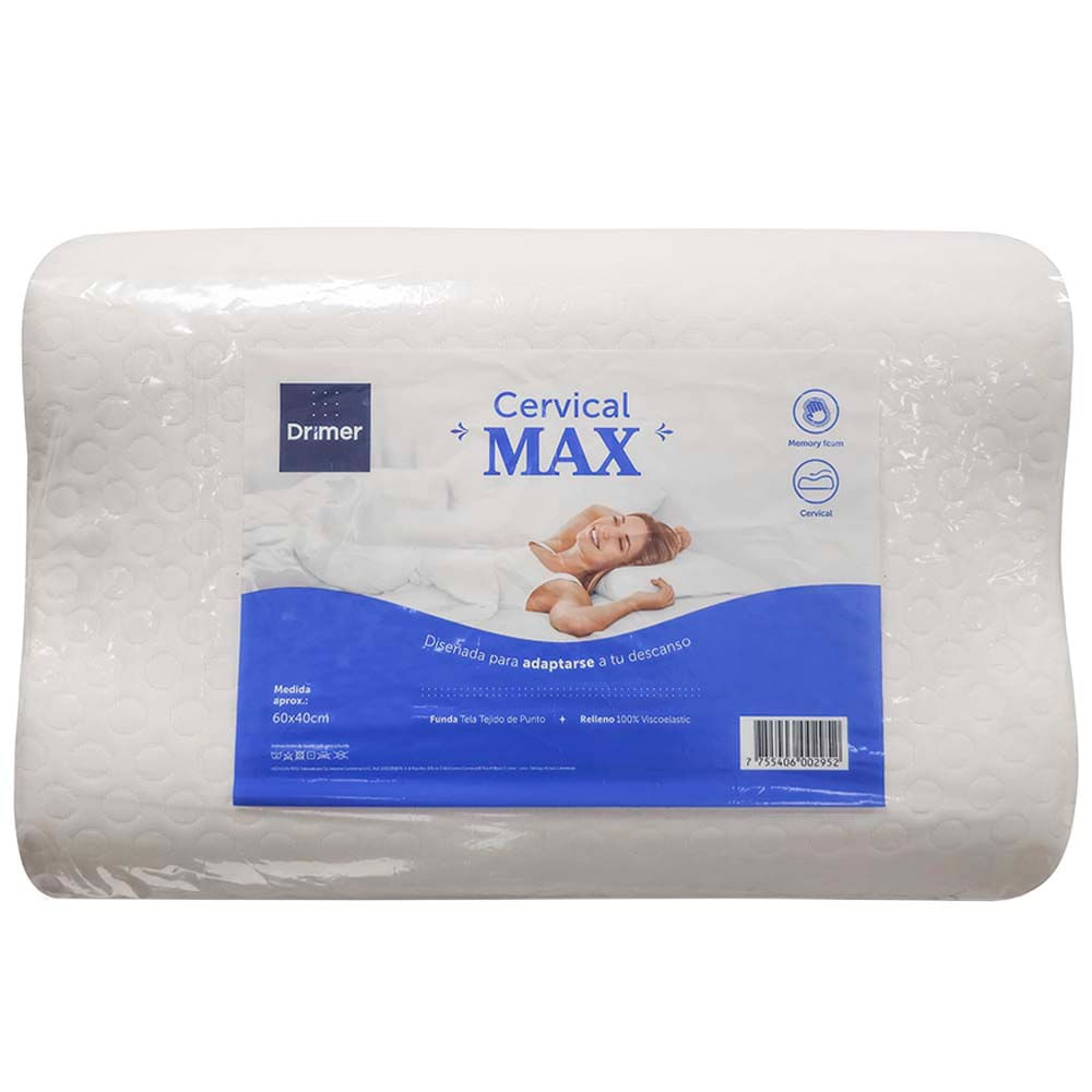 Almohada DRIMER Visco Cervical Max 60x40cm