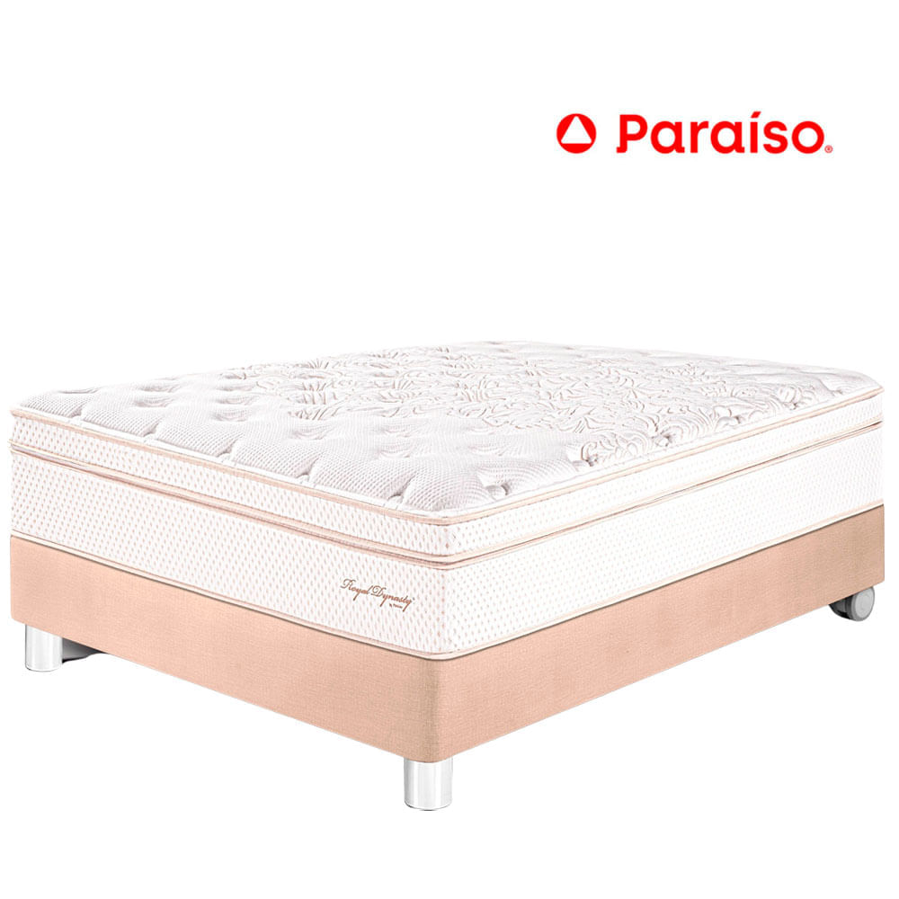 Cama PARAÍSO Royal Dynasty 2 Plazas Champagne