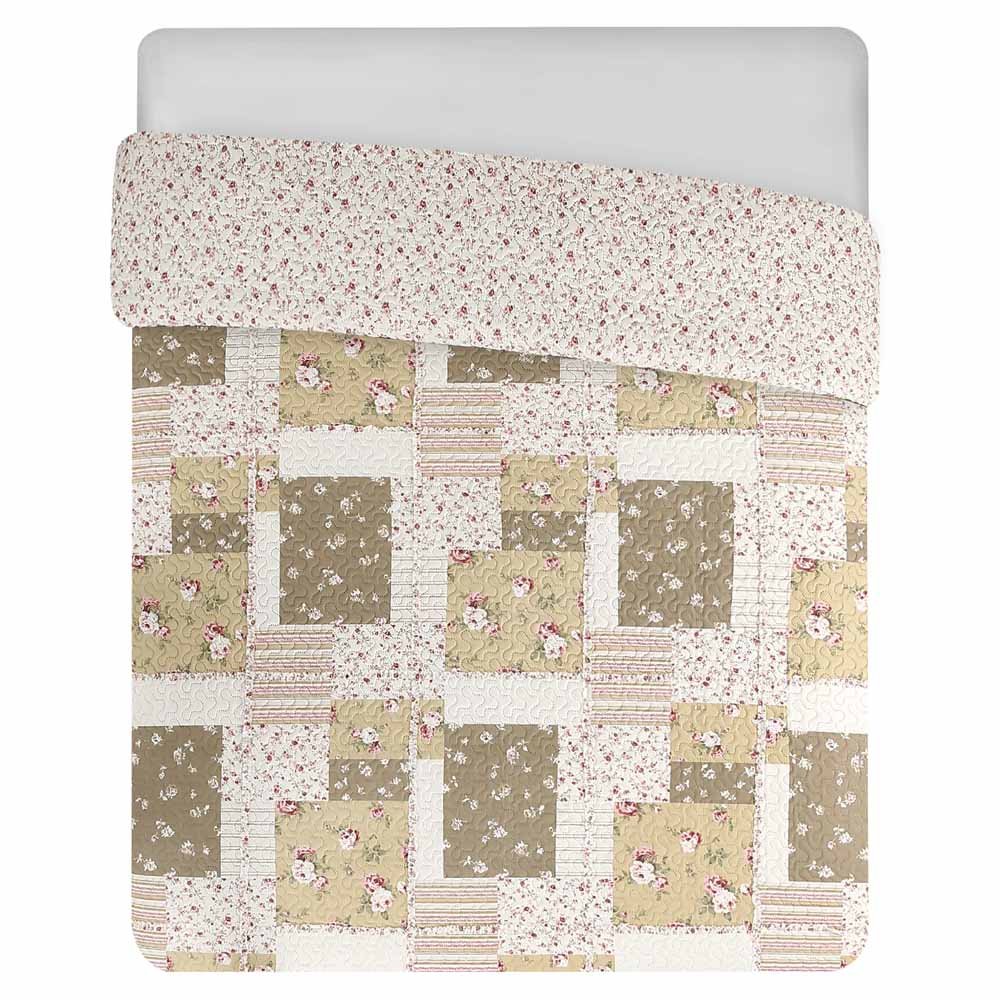 Cubrecama VIVA HOME 1.5 Plazas Dis3 Patchwork