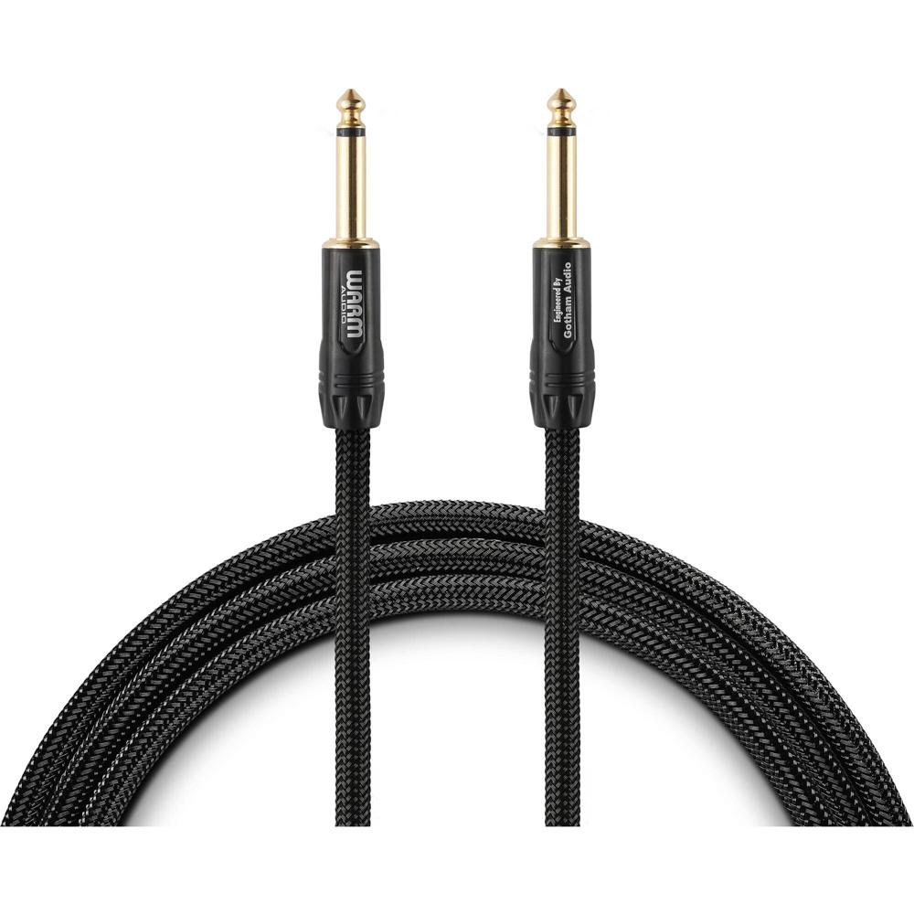 Cable de Instrumento Warm Audio Premier Series TS Recto (25') - Conexiones No Balanceadas, Doble Apa