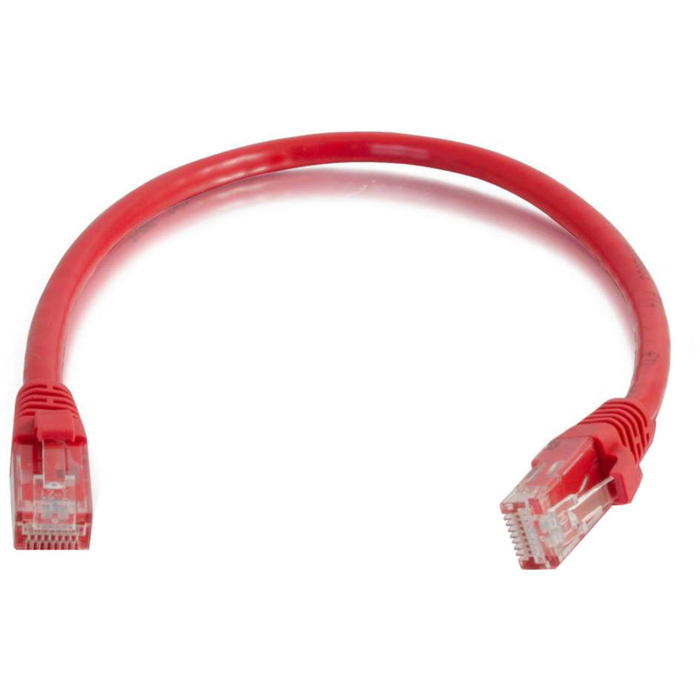 C2G Cat 6 Snagless Unshielded Patch Cable (6', Red)
