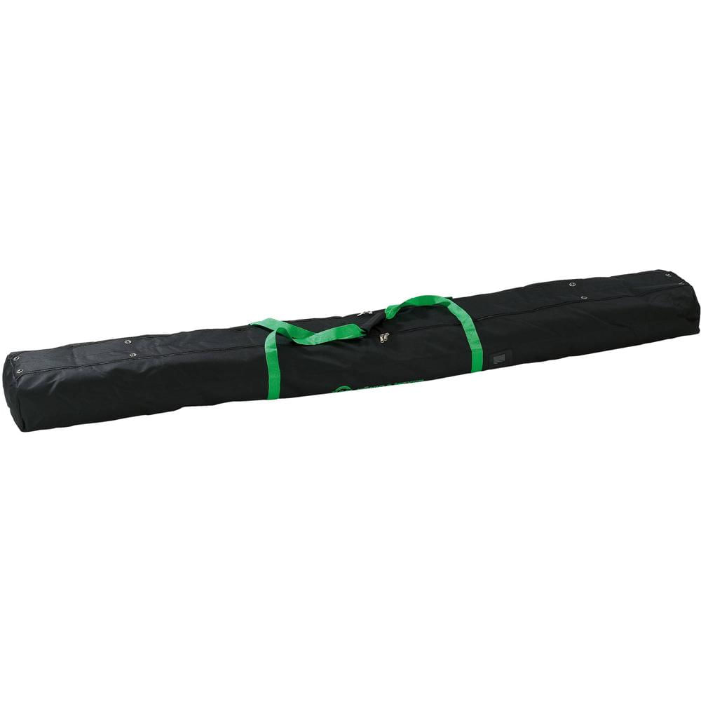 K&M 24611 Funda Impermeable de Nylon para Soportes de Iluminación/Altavoces (Negra) - Acomoda Dos So