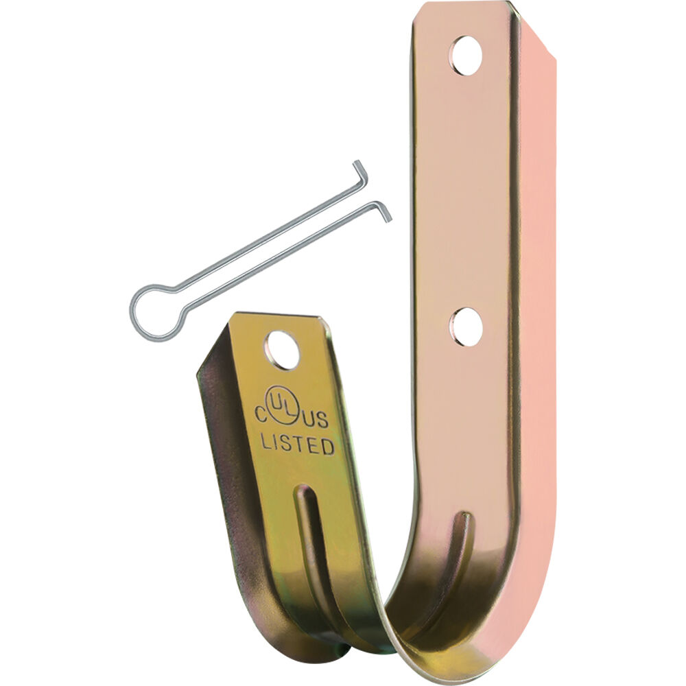 Simply45 Soporte J-Hook Estándar de 4"" con Pin Retenedor (Paquete de 50) - Ideal para Agrupaciones d