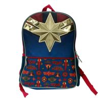 Mochila Capitan Marvel Gold Molded