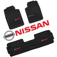 Pisos NISSAN 3Piezas Jebe Impermeable