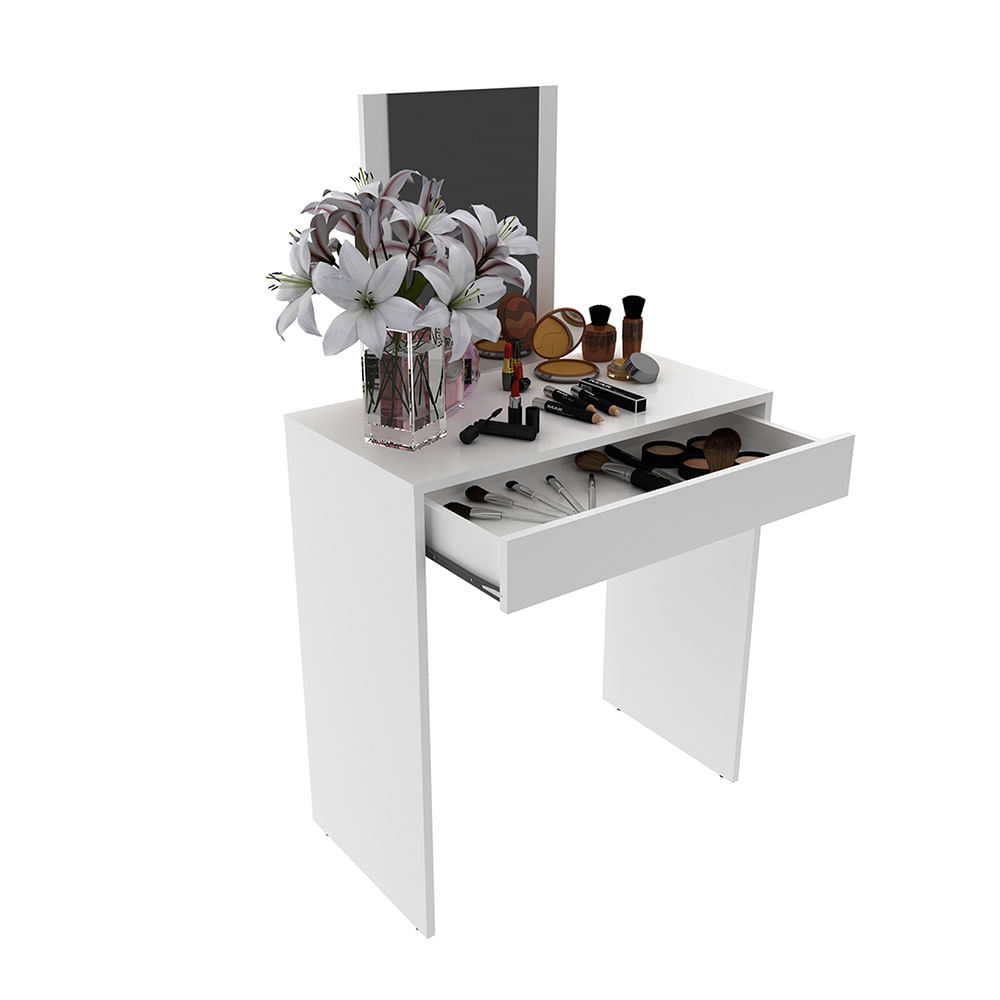 Tocador 2020 Home Bali con espejo - Blanco