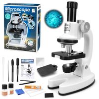 Set Microscopio para Niños con Luz LED +15 Accesorios