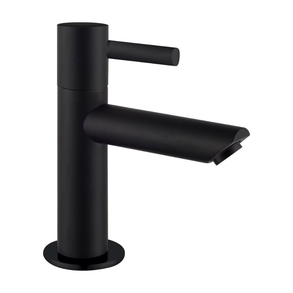 Llave de Lavatorio Orange Baja Cannes Negro Mate