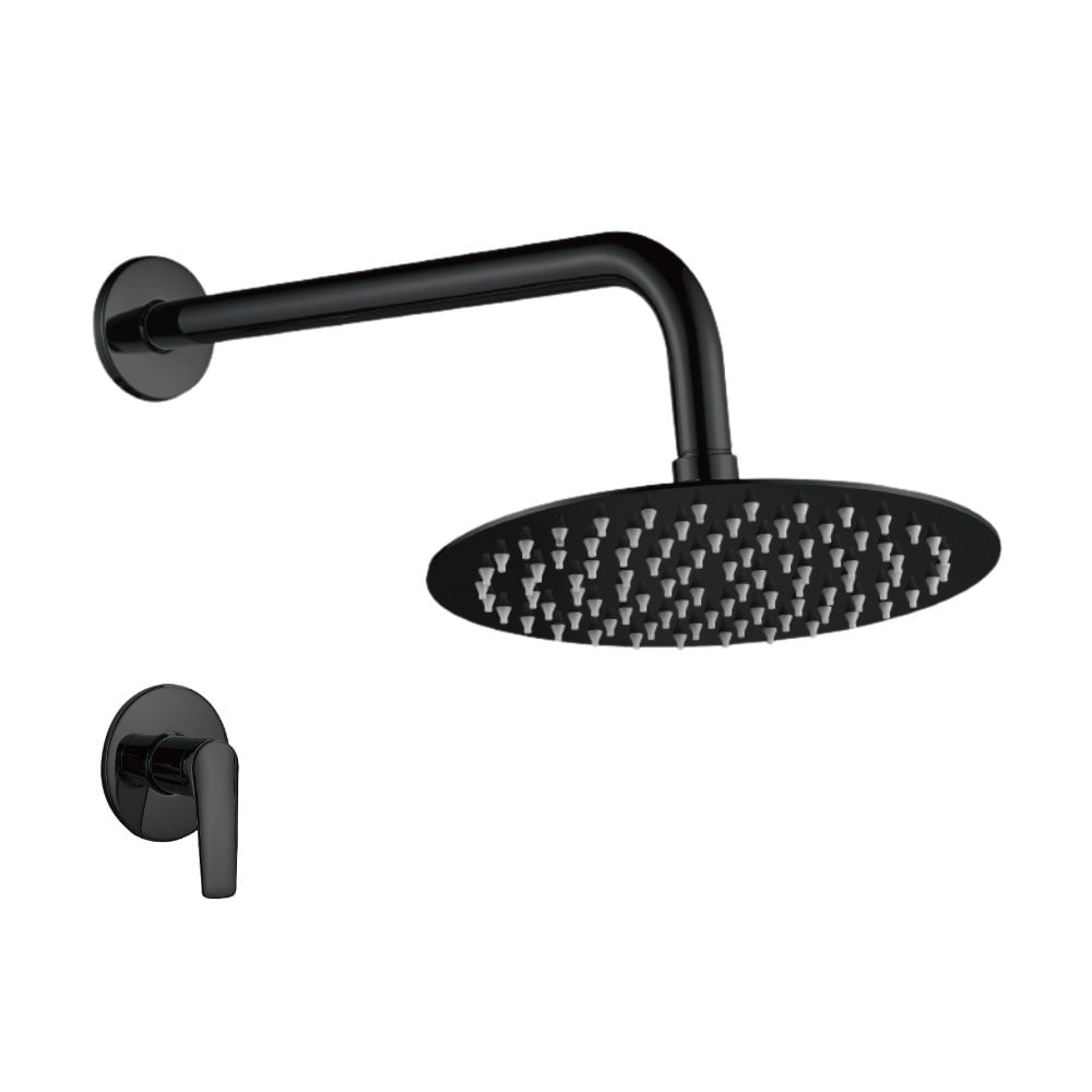 Mezcladora de Ducha Monocomando Orange Modelo 5371PLBMB Negro Mate
