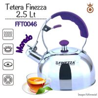 Tetera Finezza De Acero Inoxidable de 2.5 Lts - FF-T0046-M