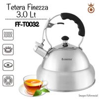 Tetera Finezza De Acero Inoxidable de 3.0 Lts - FF-T0032-IN