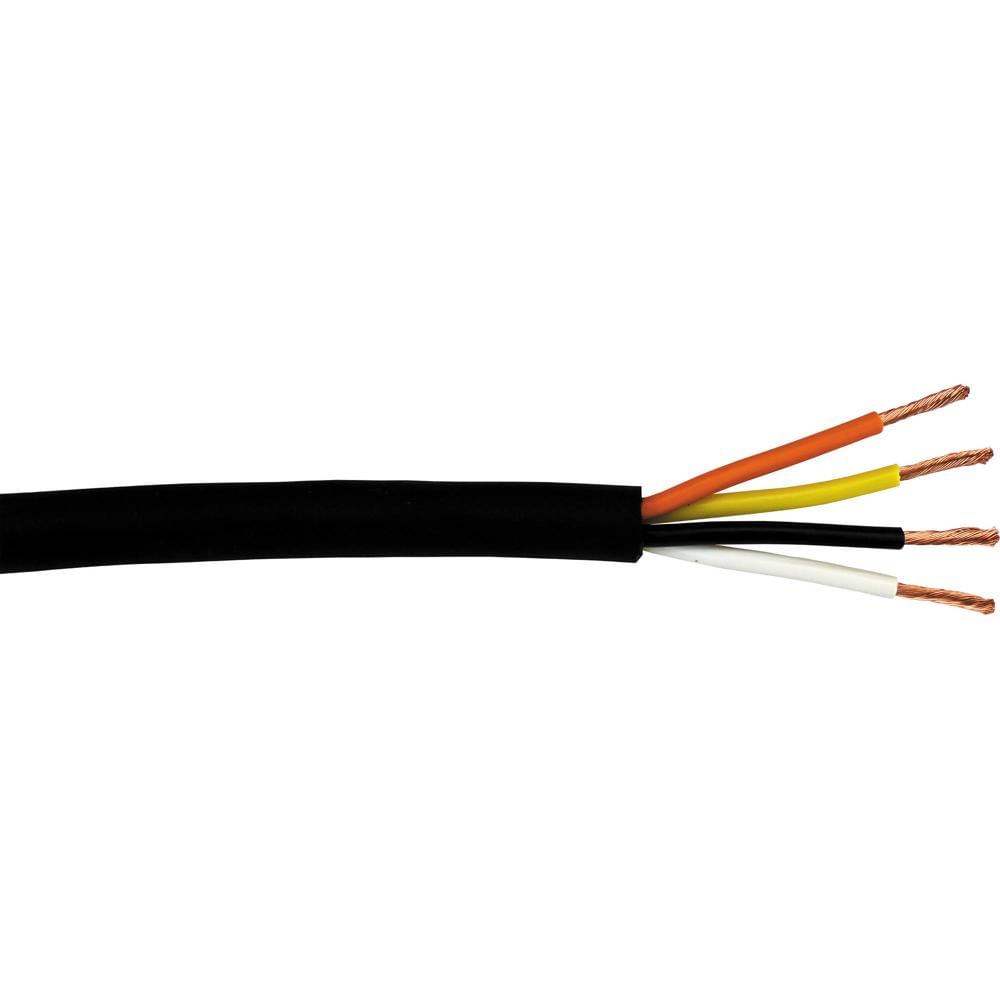 RapcoHorizon SPEAKER4 Cable de Altavoz 4-Conductor 13 AWG Cobre Desnudo Trenzado Sin Blindaje (250')