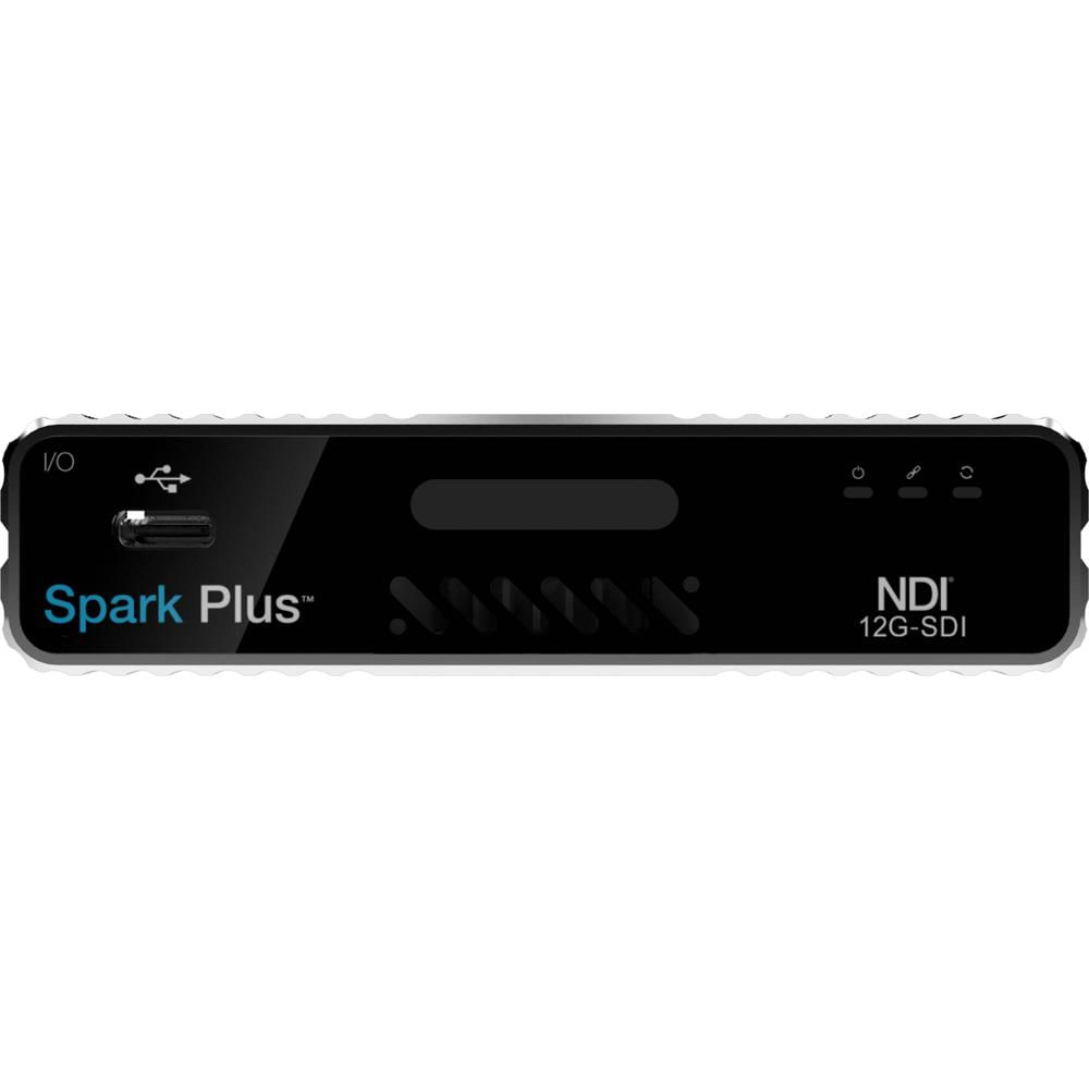 Vizrt Spark Plus I/O Convertidor 12G-SDI: Compatible con NDI, Soporte Tally, UHD 4K, Control Web