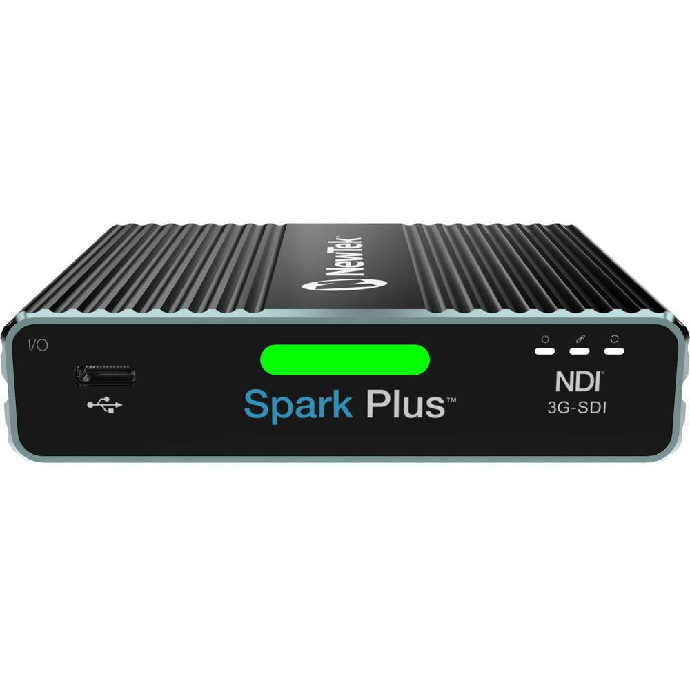 Vizrt Spark Plus I/O 3G-SDI: Conversor NDI Compatible, Soporte Tally, Control Web y Video 1080p60