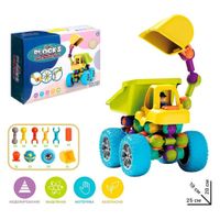 Set Didáctico Bloques De Contrucción Excavadora Mecano 39Pzs