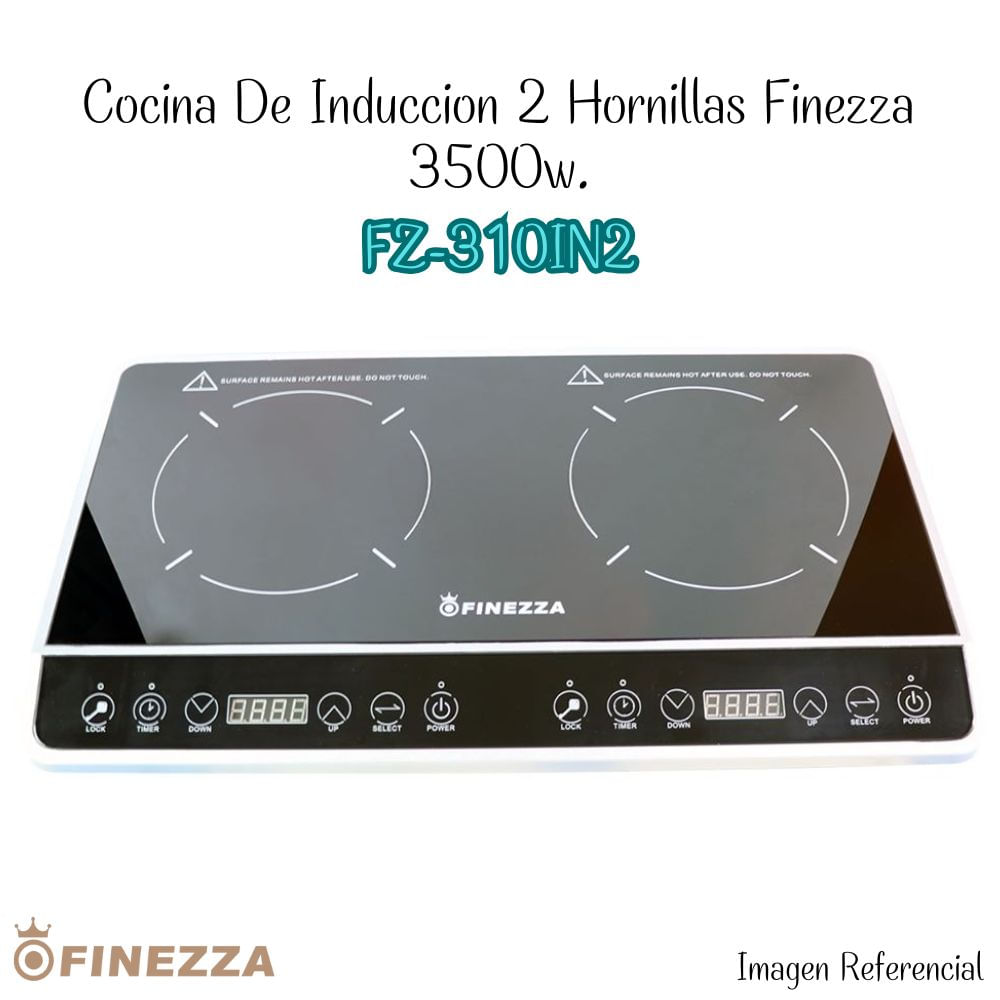 Cocina De Inducción Finezza de 2 Hornillas FZ-310IN2