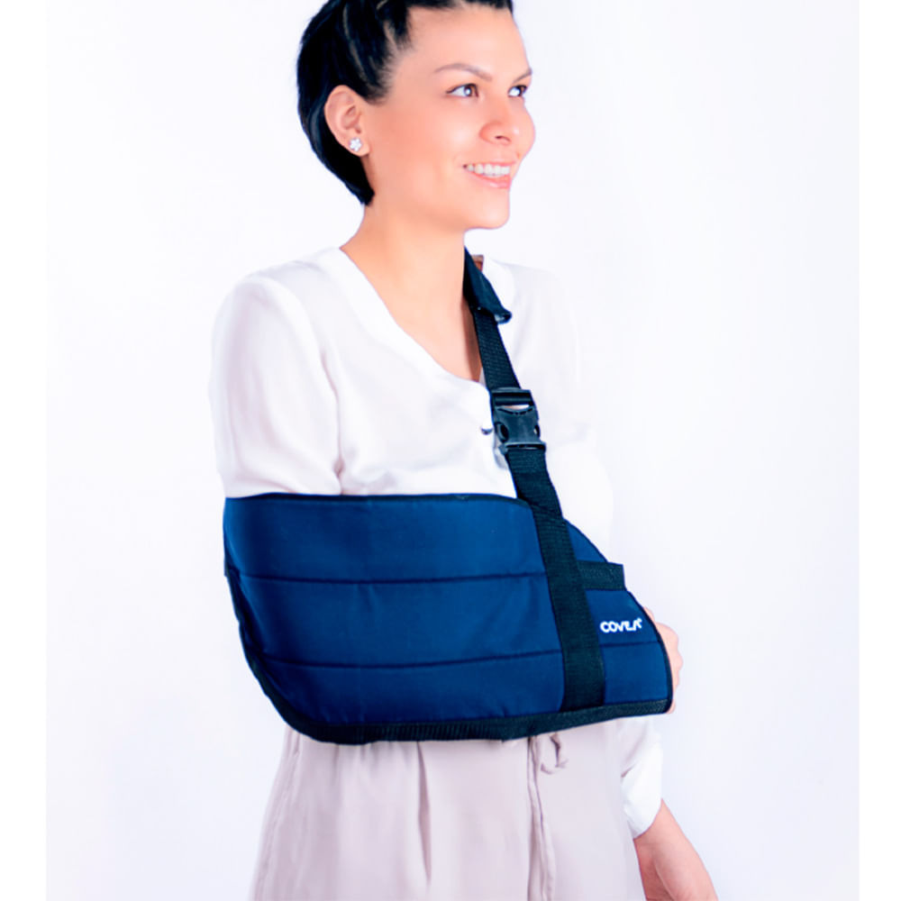 Cabestrillo Ortopédico Acolchado de Doble Sujeción Talla M