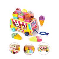 Juego Didáctico Carreta Montessori de Helados