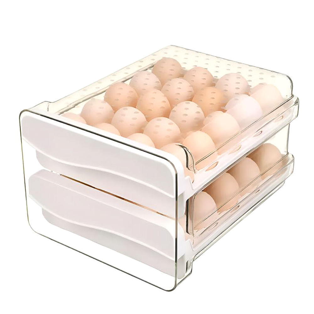 Porta Huevos de 2 Niveles 40 unid