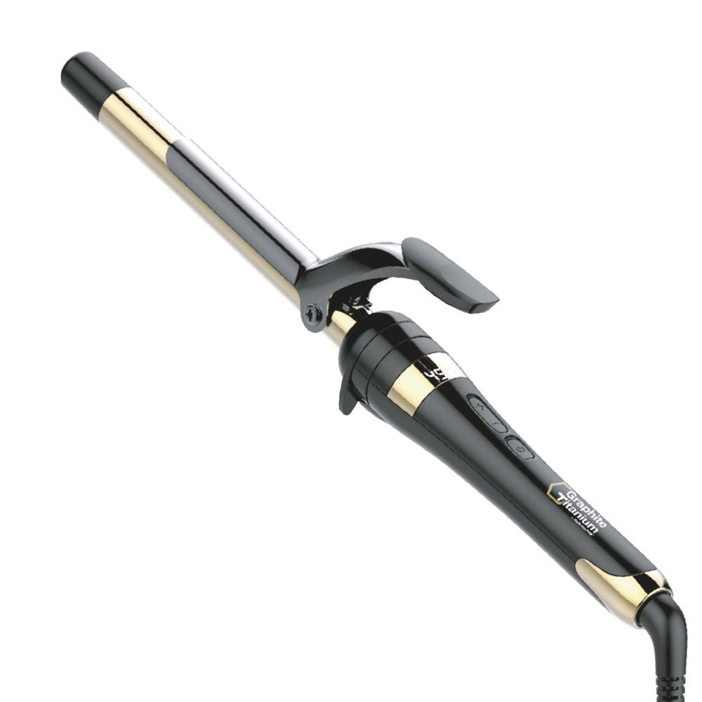 Rizador BaBylissPRO Graphite Titanium Iónico Spring de 3/4""