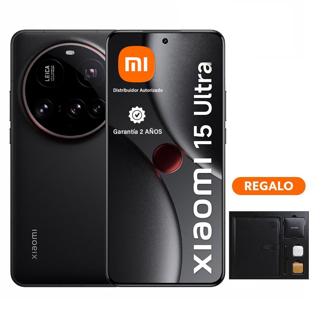 Celular XIAOMI 15 ULTRA Black 16GB RAM 512GB ROM + Xiaomi Earphones Xiaomi Air4 SE Enjoy a gift box