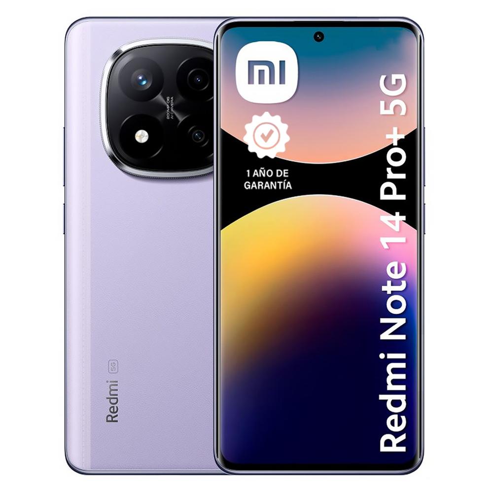 Celular XIAOMI Redmi Note 14 PRO PLUS (5G) 256GB+8GB Lavender Purple