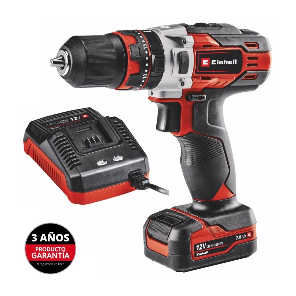 Taladro percutor Te-cd 12/1 Li-i 1x2 0 Ah Einhell