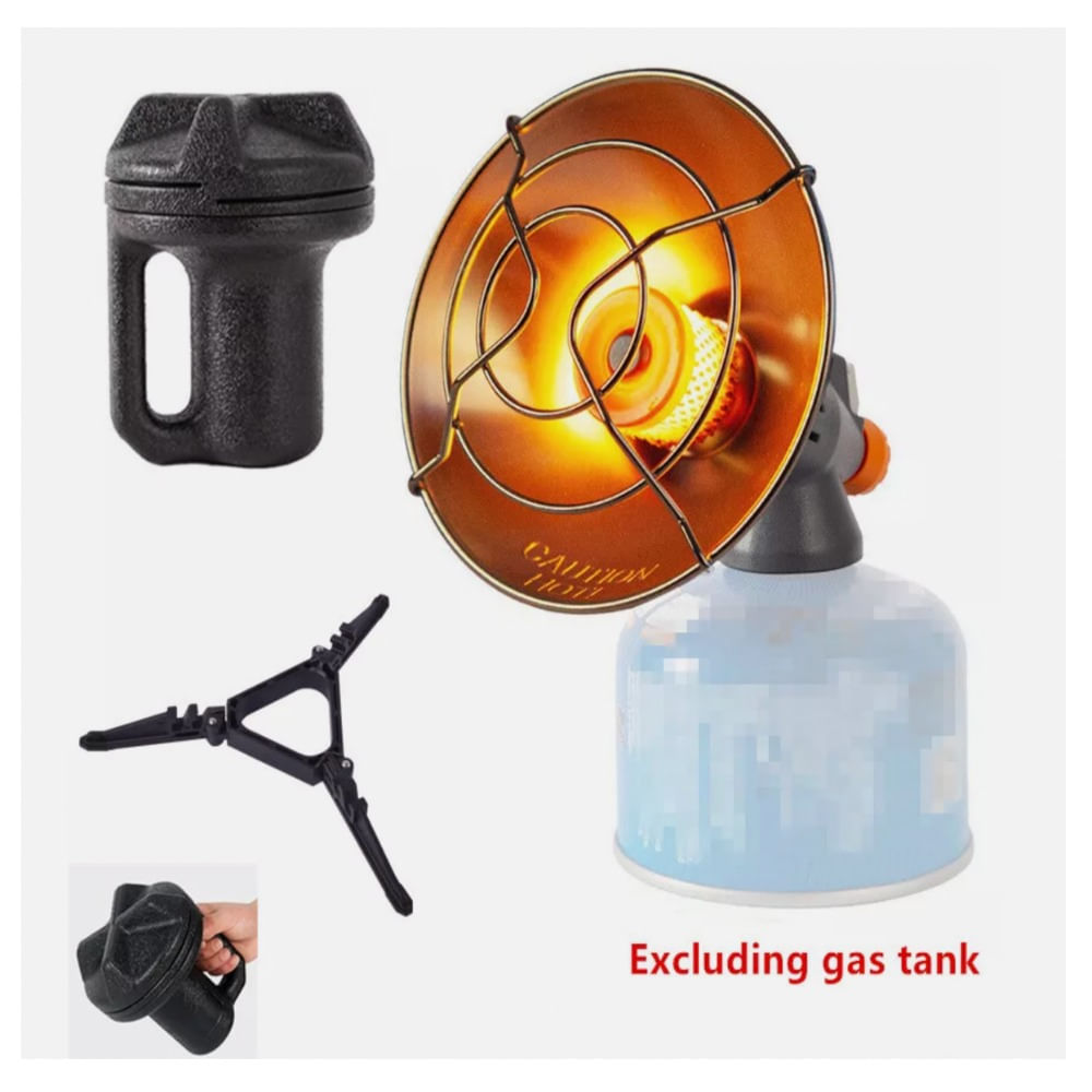 Calefacción portátil para acampar (No incluye lata de gas)