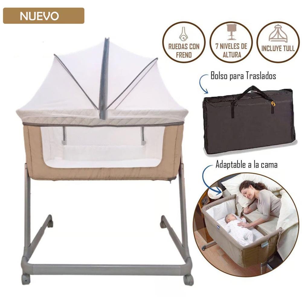 Cuna Colecho para Bebé MARION Beige